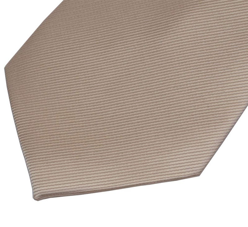 GUSLESON Brand Men's Solid Silk Champagne Ties Adult Neckties and Pocket Square Cufflinks Sets (0789-10) - Image 5